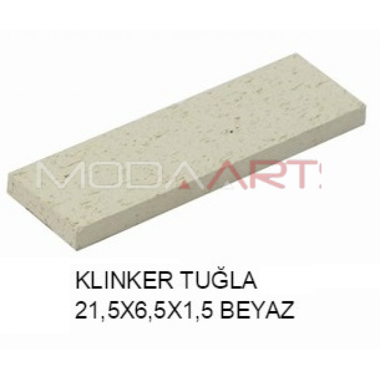 Işıklar naturel beyaz tuğla